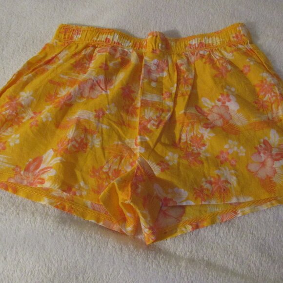 Victoria's Secret Other - Victoria's Secret PINK Orange Palm Tree Sleep Shorts  XS